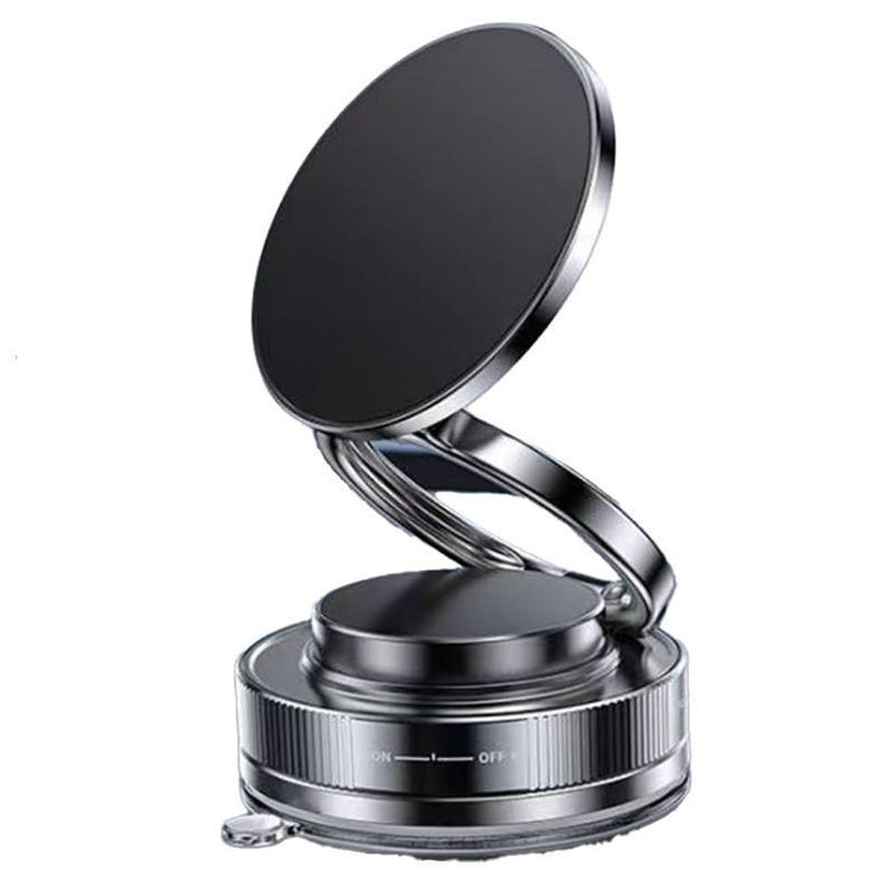 360° Adjustable Vacuum Magnetic Phone Holder, Suction Cup Phone Mount for Magsafe, Portable Cell Phone Holder for Car,Makeup/Gym/Mirror, Fit for All Iphone Iphone 11 and Above