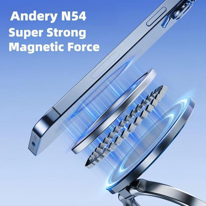 360° Adjustable Vacuum Magnetic Phone Holder, Suction Cup Phone Mount for Magsafe, Portable Cell Phone Holder for Car,Makeup/Gym/Mirror, Fit for All Iphone Iphone 11 and Above